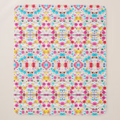 Sherpa Couverture à motif confetti Candy Dot (Devant)