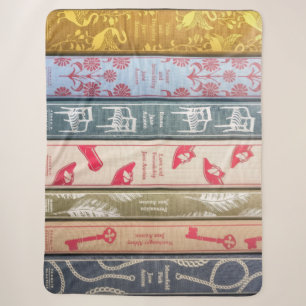 Sherpa Couverture avec livres de Jane Austen