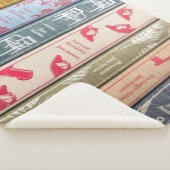 Sherpa Couverture avec livres de Jane Austen (3/4)