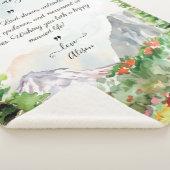 Sherpa Couverture avec vœux de mariage pour les jeunes ma (3/4)