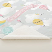 Sherpa couverture bébé en montgolfière (3/4)