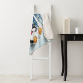 Sherpa Couverture bébé pingouin de Noël (En situation)