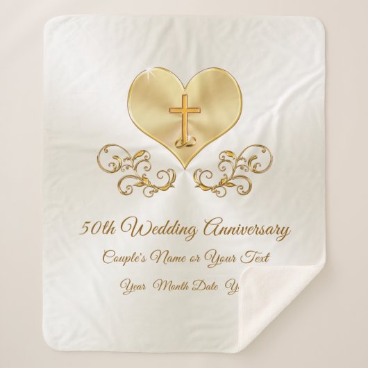 Sherpa Couverture chrétienne faite sur commande de jet (Devant)