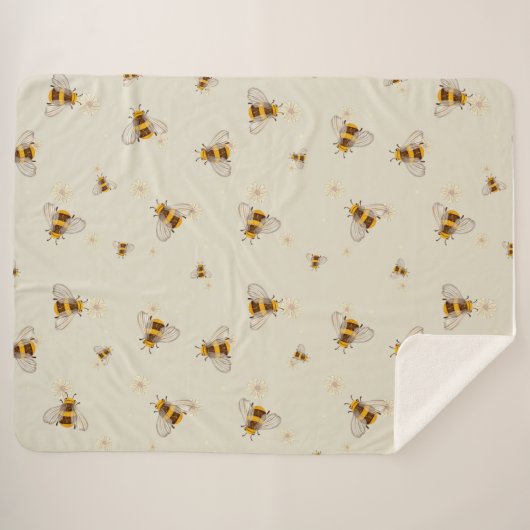 Sherpa Couverture d'abeilles (Devant (Horizontal))
