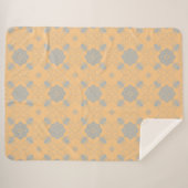 Sherpa Couverture d'art floral Flora Royale (Devant (Horizontal))