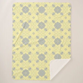 Sherpa Couverture d'art floral Flora Royale
