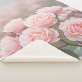 Sherpa Couverture de champ rose vif (3/4)