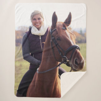 Sherpa Couverture de cheval Meghans Grande