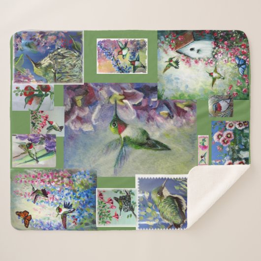 Sherpa couverture de colibri (Devant (Horizontal))