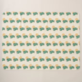 Sherpa Couverture de décoration sud-ouest thème cactus mi (Devant (Horizontal))