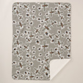 Sherpa couverture de duvet insectes (Devant)