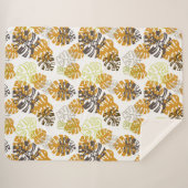 Sherpa couverture de feuilles d'automne (Devant (Horizontal))