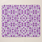 Sherpa Couverture de feuilles d'érable violettes (Devant (Horizontal))