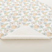 Sherpa couverture de fleurs de printemps (3/4)