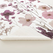 Sherpa couverture de fleurs séchées sur mesure (3/4)