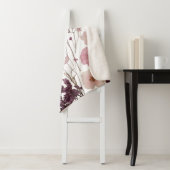 Sherpa couverture de fleurs séchées sur mesure (En situation)