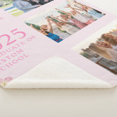 Sherpa Couverture de graduation de photo rose (3/4)