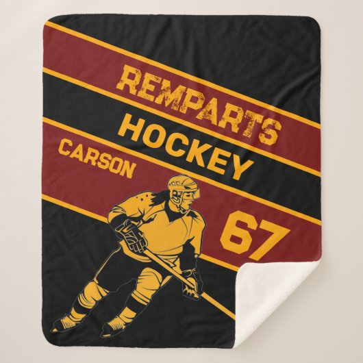 Sherpa Couverture de hockey personnalisée (Devant)