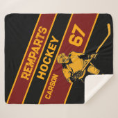 Sherpa Couverture de hockey personnalisée (Devant (Horizontal))