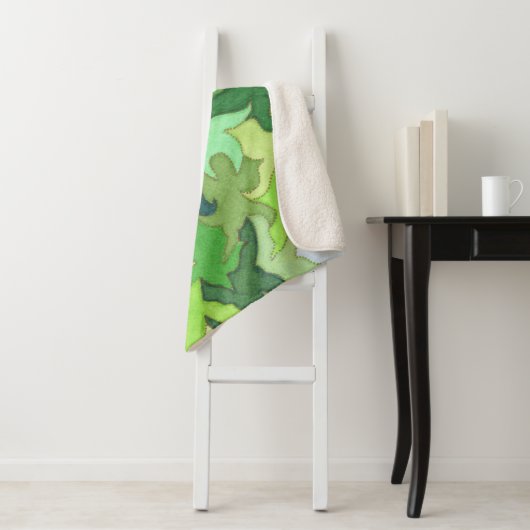 Sherpa couverture de jungle Abstraite (En situation)