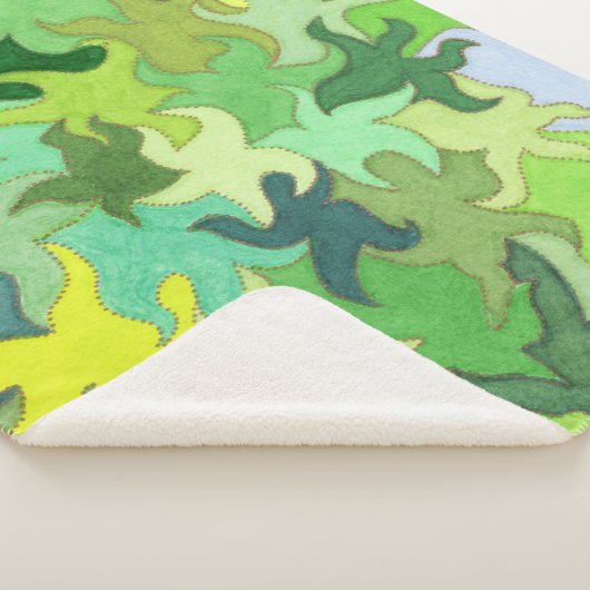 Sherpa couverture de jungle Abstraite (3/4)