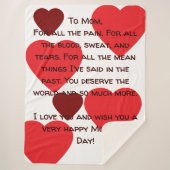 Sherpa Couverture de la Fête des Mères (Devant)