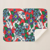 Sherpa Couverture de mise à l'eau en plumes rouges (Devant (Horizontal))