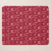 Sherpa Couverture de noeuds de la Saint-Valentin vacances (Devant (Horizontal))