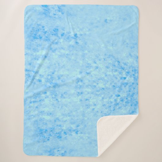 Sherpa Couverture de nuage bleu (Devant)