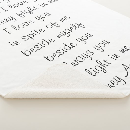 Sherpa Couverture de poésie (3/4)