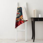 Sherpa Couverture de portrait moderne Hanbok (En situation)