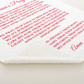 Sherpa Couverture de prière du pompier (3/4)