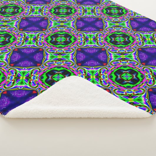 Sherpa couverture de rêve pourpre (3/4)