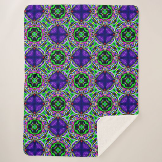 Sherpa couverture de rêve violet (Devant)