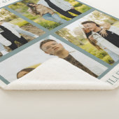 Sherpa Couverture de souvenirs pour Baby Shower Cadeau d' (3/4)