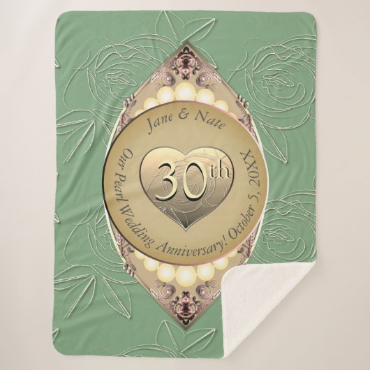 Sherpa Couverture des 30e et 12e Mariages Pearl pour l'an (Devant)