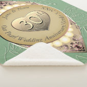 Sherpa Couverture des 30e et 12e Mariages Pearl pour l'an (3/4)