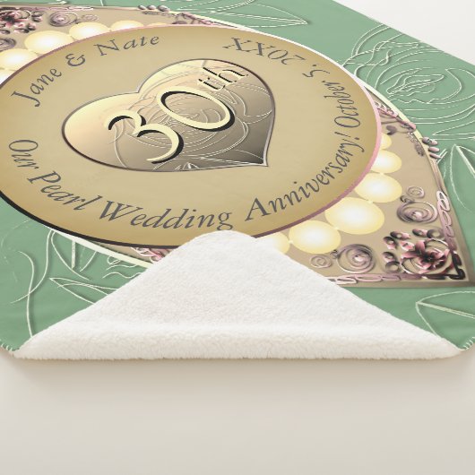 Sherpa Couverture des 30e et 12e Mariages Pearl pour l'an (3/4)