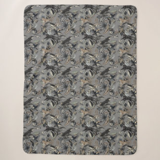 Sherpa Couverture Douce Jungle Trek