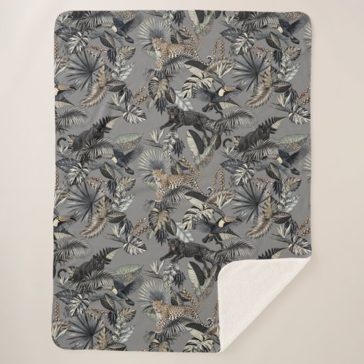Sherpa Couverture Douce Jungle Trek (Devant)