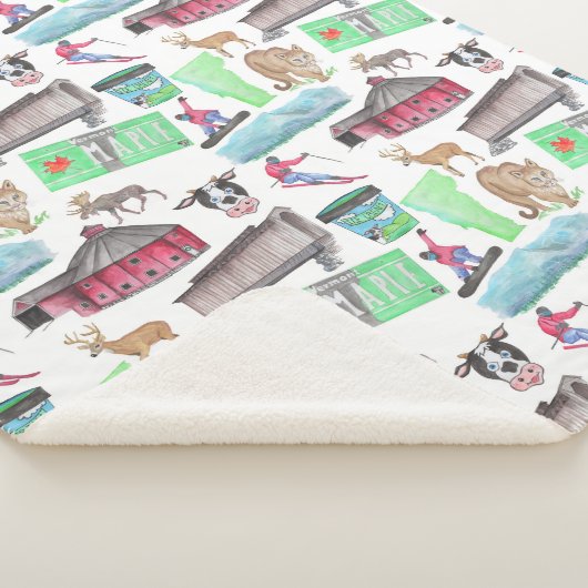 Sherpa Couverture du Vermont (3/4)
