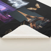 Sherpa Couverture Eclectique Confortable - Tour Eiffel, C (3/4)