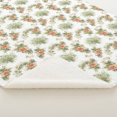 Sherpa Couverture fleurie – Douce fleur d'automne (3/4)