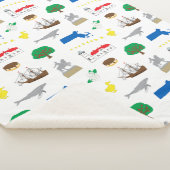 Sherpa Couverture Massachusetts (3/4)