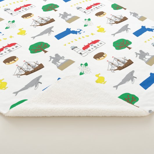 Sherpa Couverture Massachusetts (3/4)