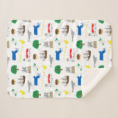 Sherpa Couverture Massachusetts (Devant (Horizontal))