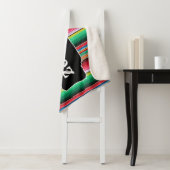 Sherpa Couverture mexicaine de Serape d'Espagnol fait sur (En situation)