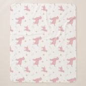 Sherpa Couverture minimale rose pastel Labrador Retriever (Devant)