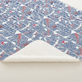 Sherpa Couverture Motif japonaise traditionnelle (3/4)