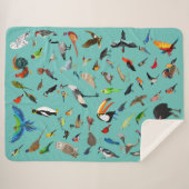 Sherpa Couverture oiseaux (Devant (Horizontal))